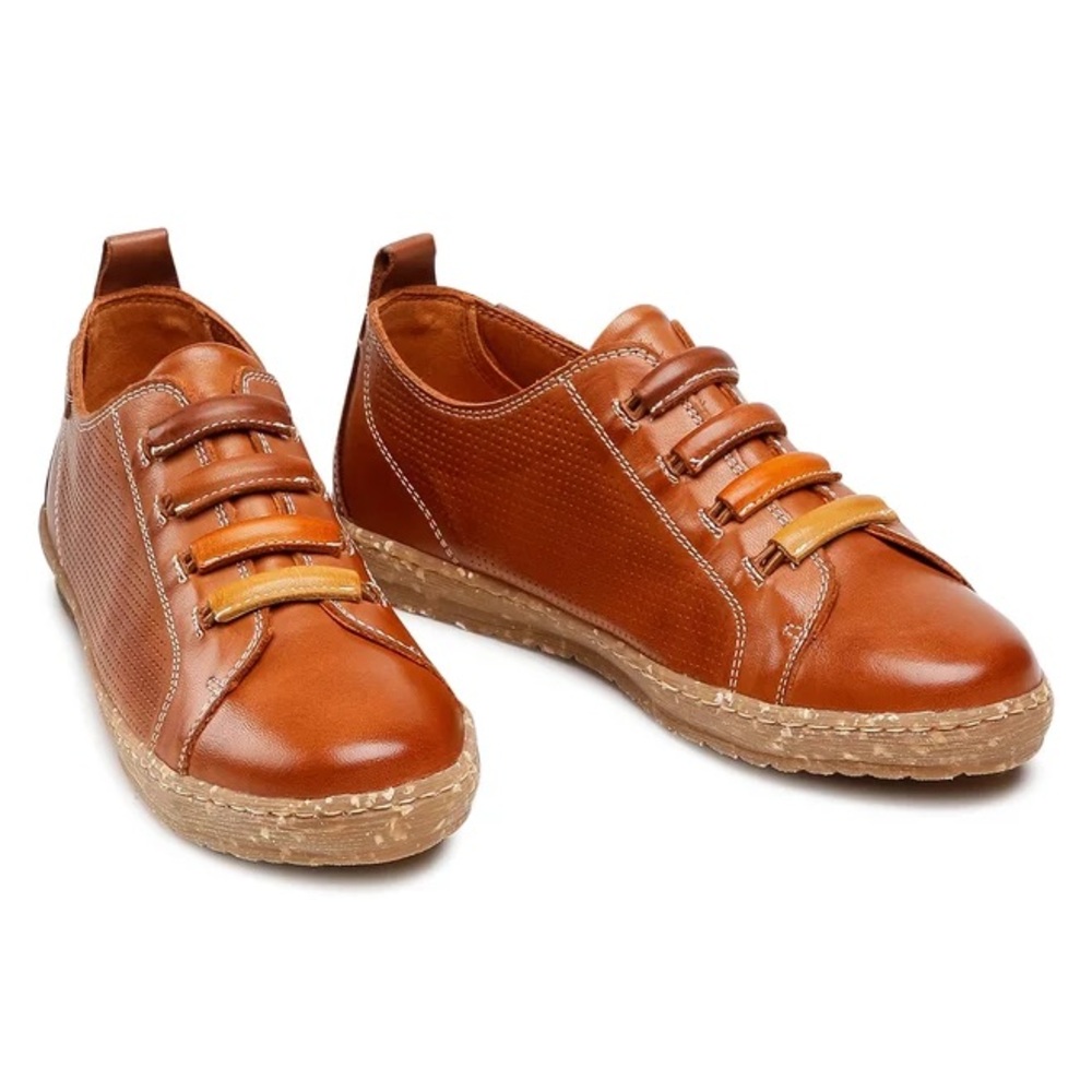 Pikolinos Lagos Women’s Slip On Leather Shoes in Brandy Size 38 US 7.5 Sold Out
